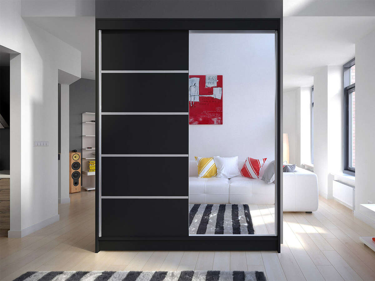 Dulap Closico Vastor III (Negru)