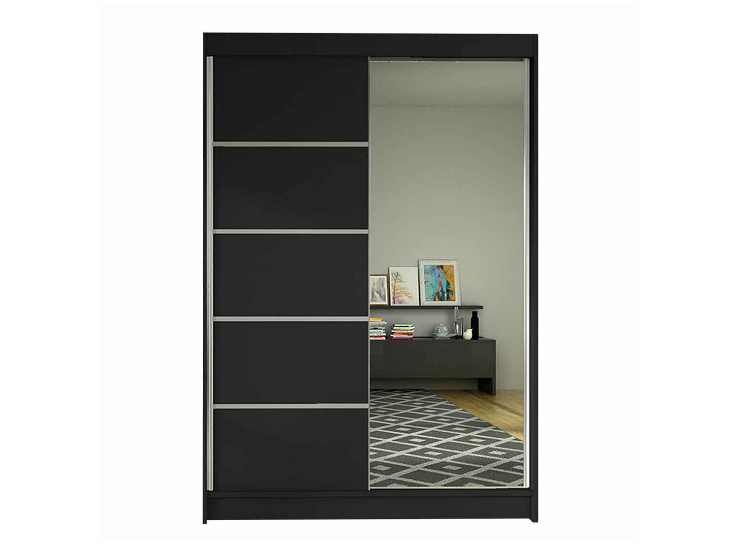 Dulap Closico Salvor III (Negru)