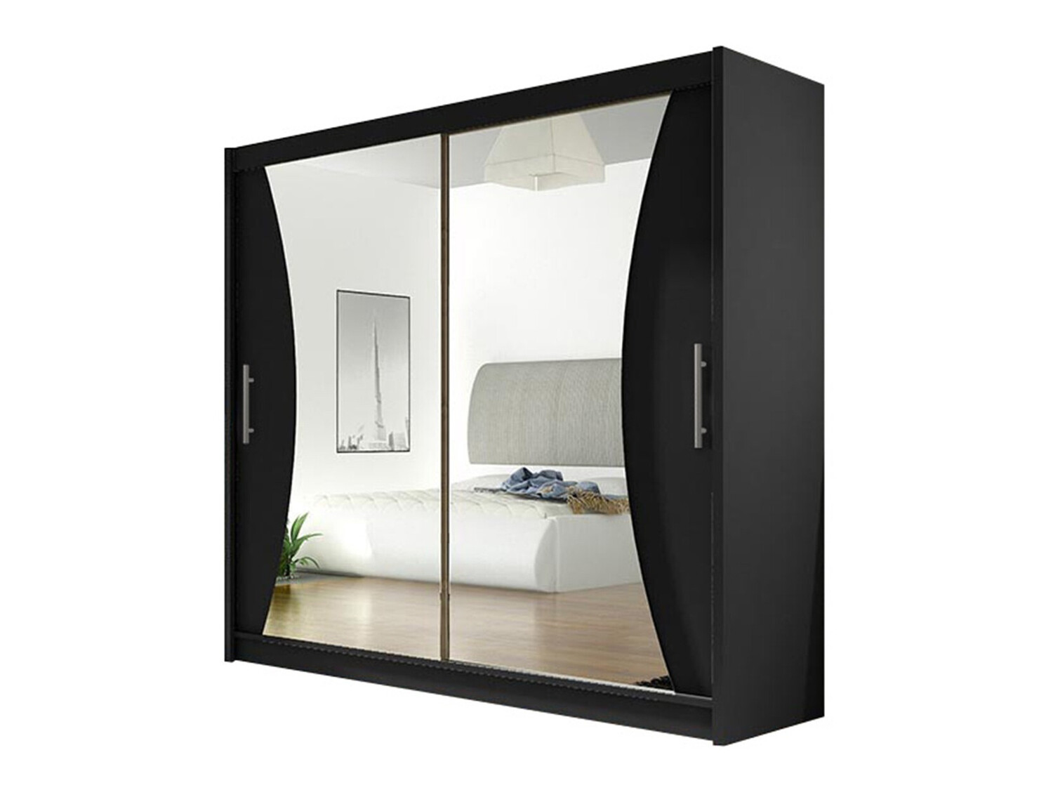 Dulap Closico Pallor V (Negru)