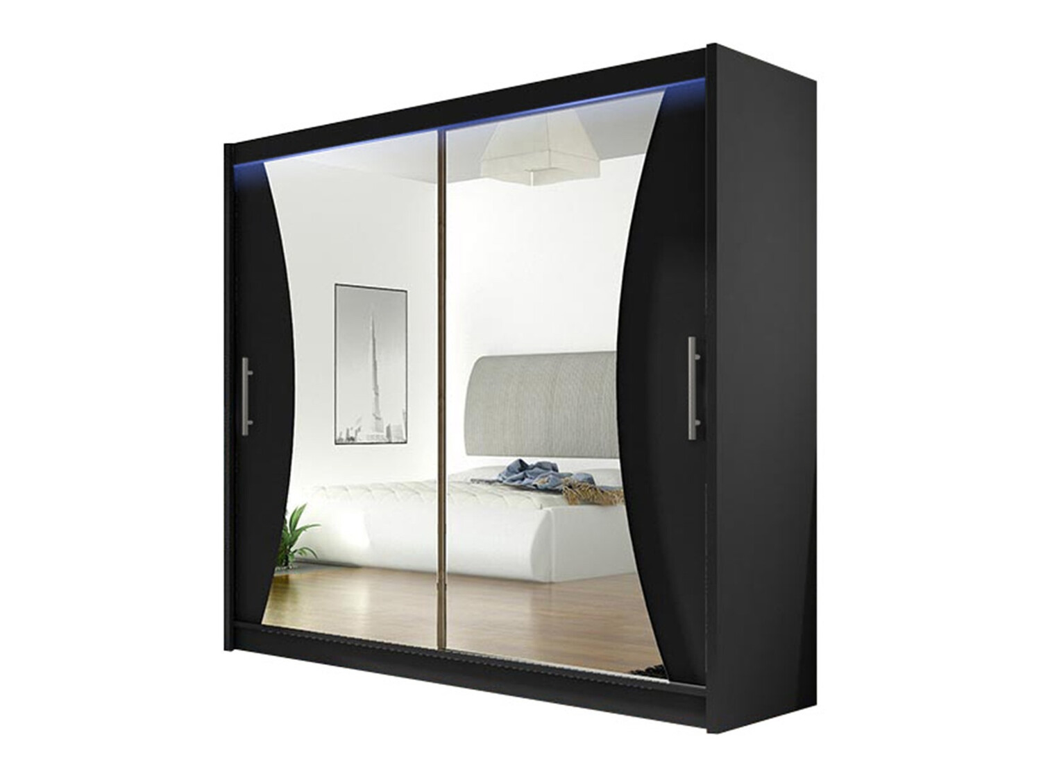 Dulap Closico Pallor V (Negru)