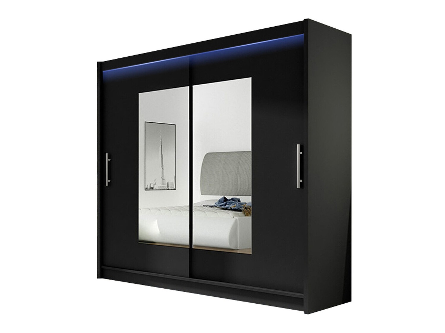 Dulap Closico Pallor VII (Negru)