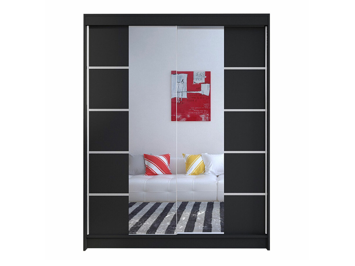 Dulap Closico Vastor V (Negru)