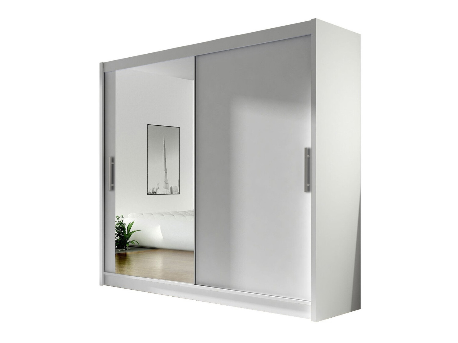 Dulap Closico Pallor VI (Alb)