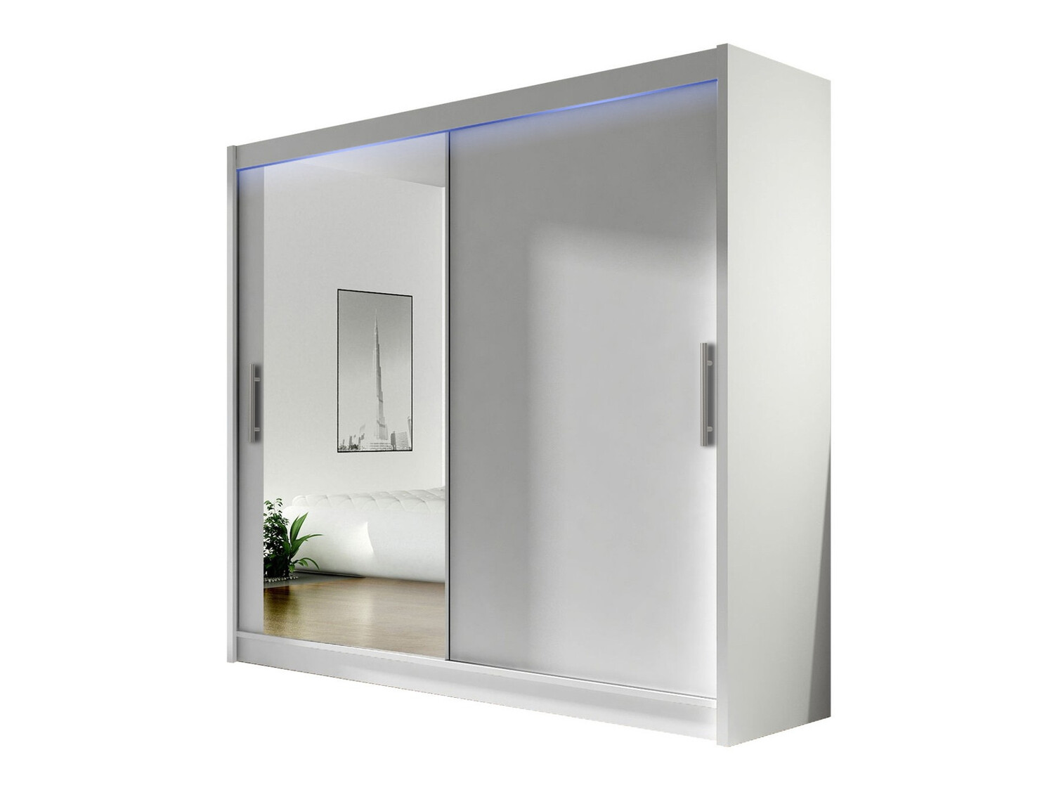Dulap Closico Pallor VI (Alb)