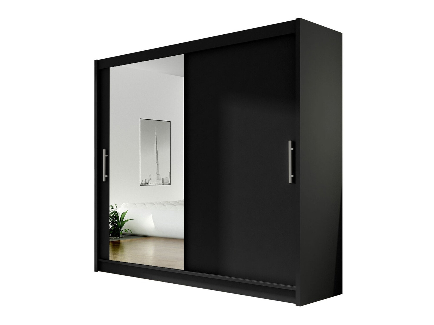 Dulap Closico Pallor VI (Negru)