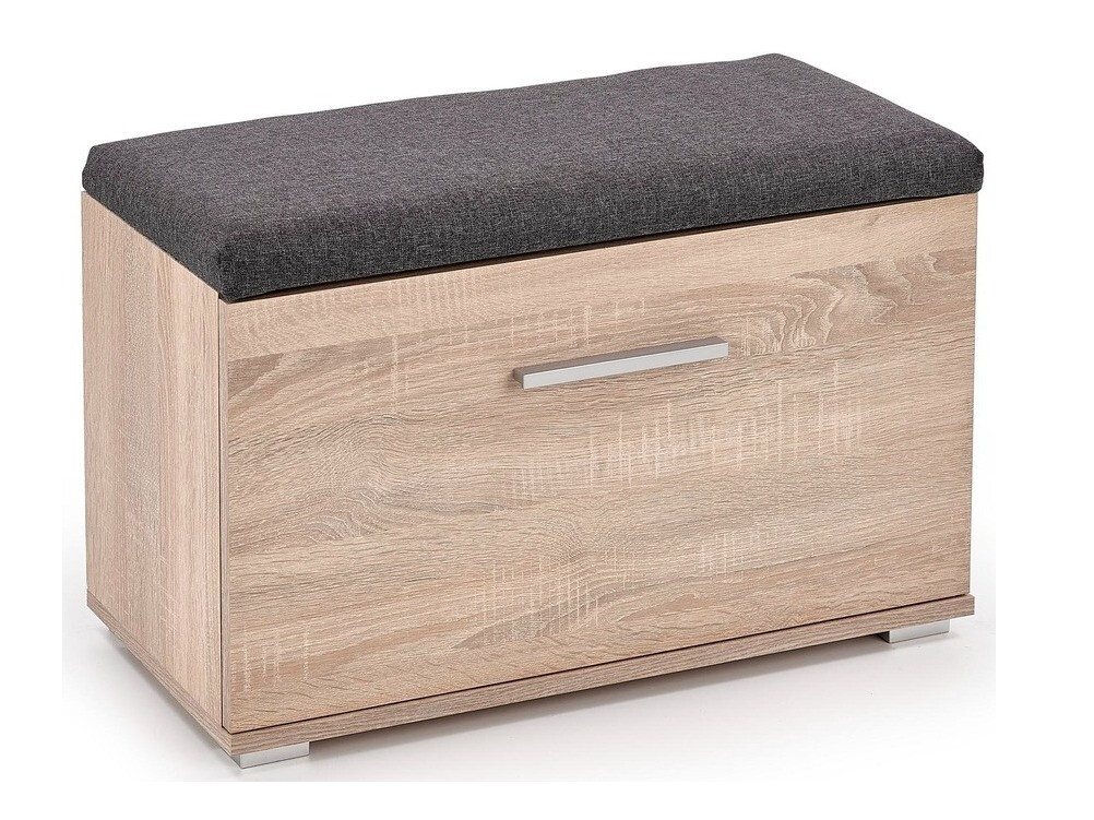 Dulap pantofi Cirveso 117 (Stejar Sonoma + Gri)