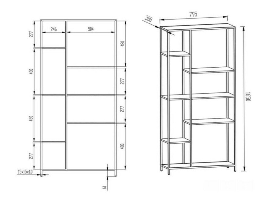 Raft Norsica Teruva 103 (Negru)