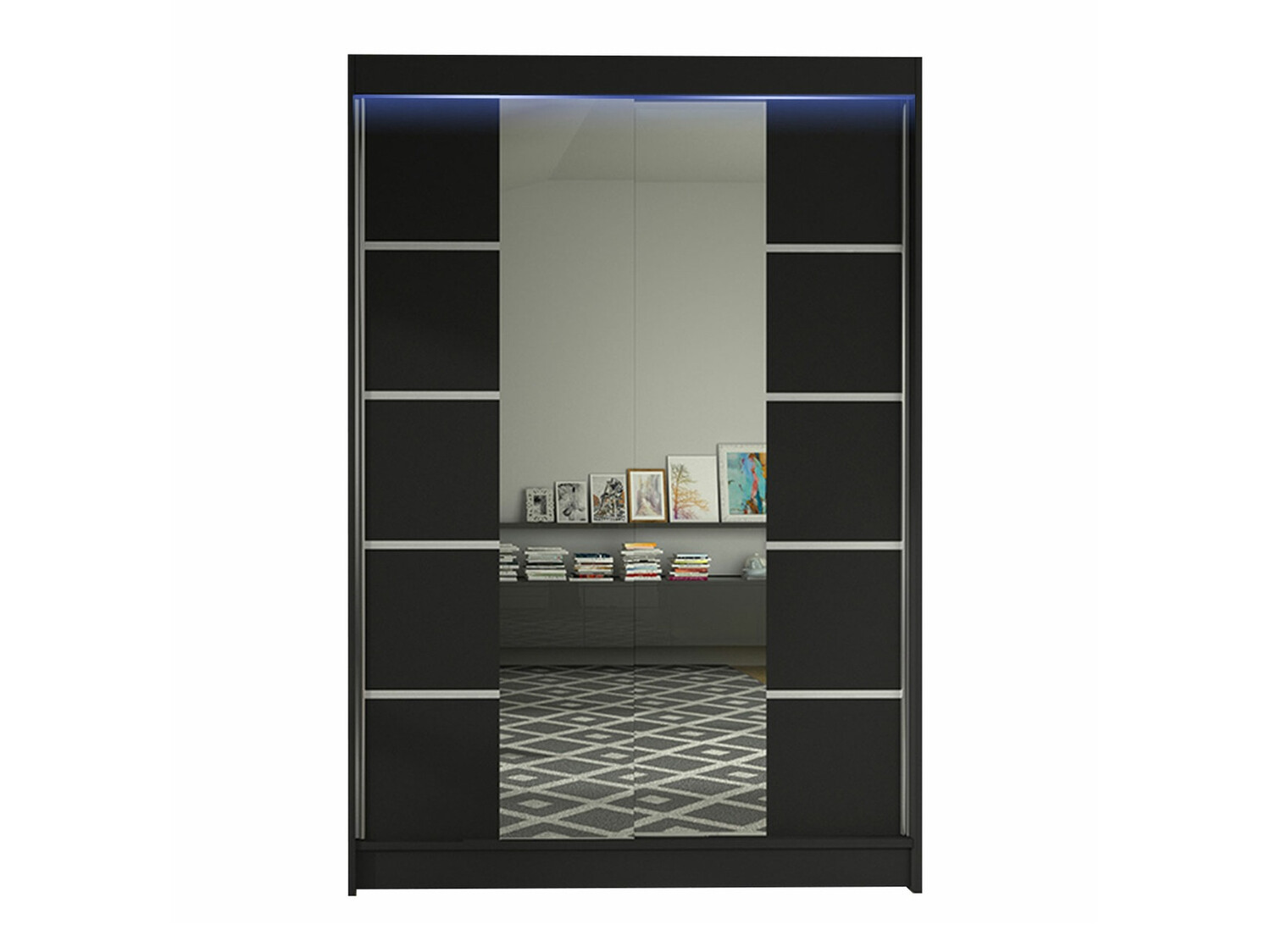 Dulap Closico Salvor V (Negru)