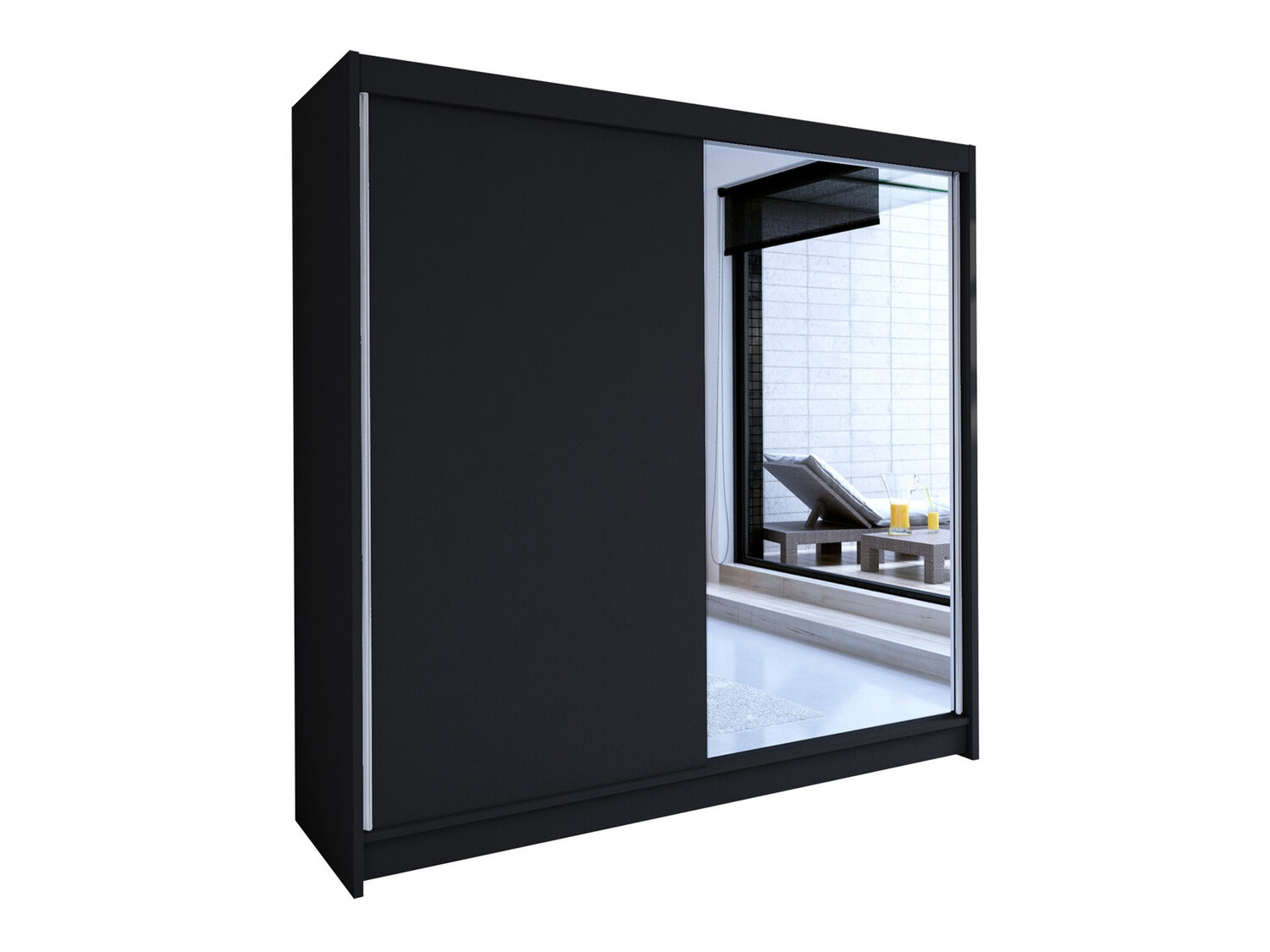 Dulap Closico Cavaris I (Negru)