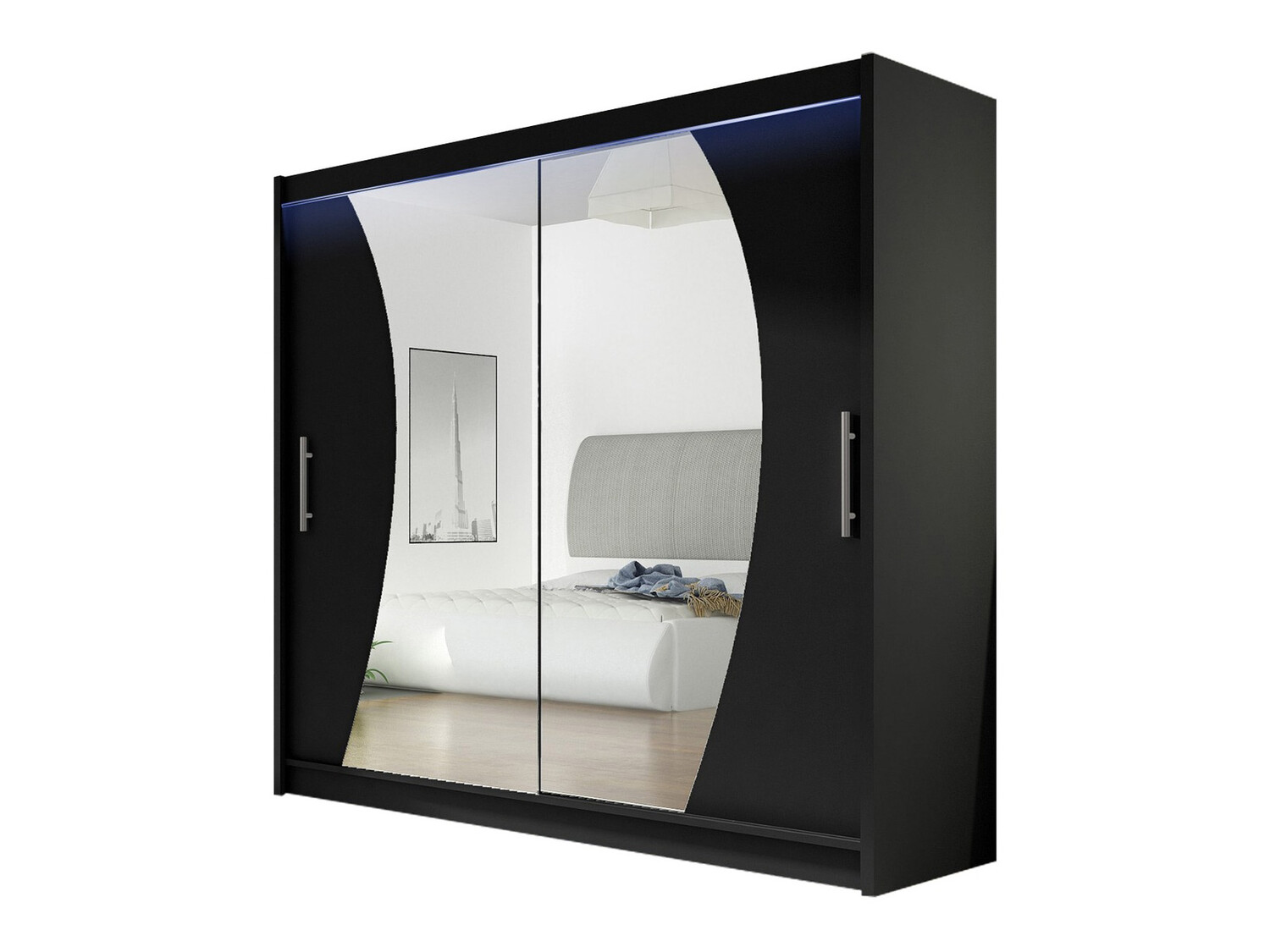 Dulap Closico Pallor IX (Negru)