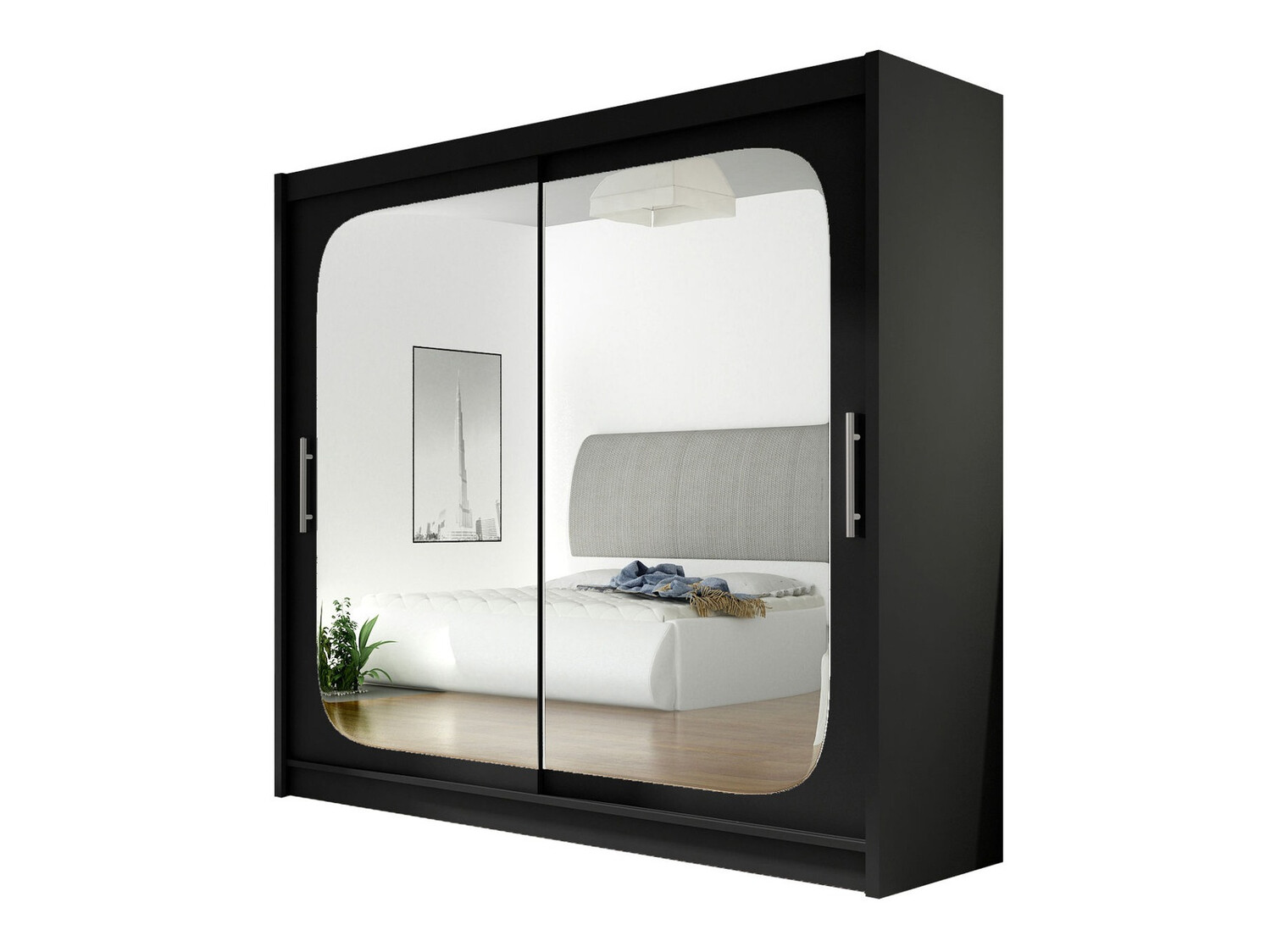 Dulap Closico Pallor VIII (Negru)