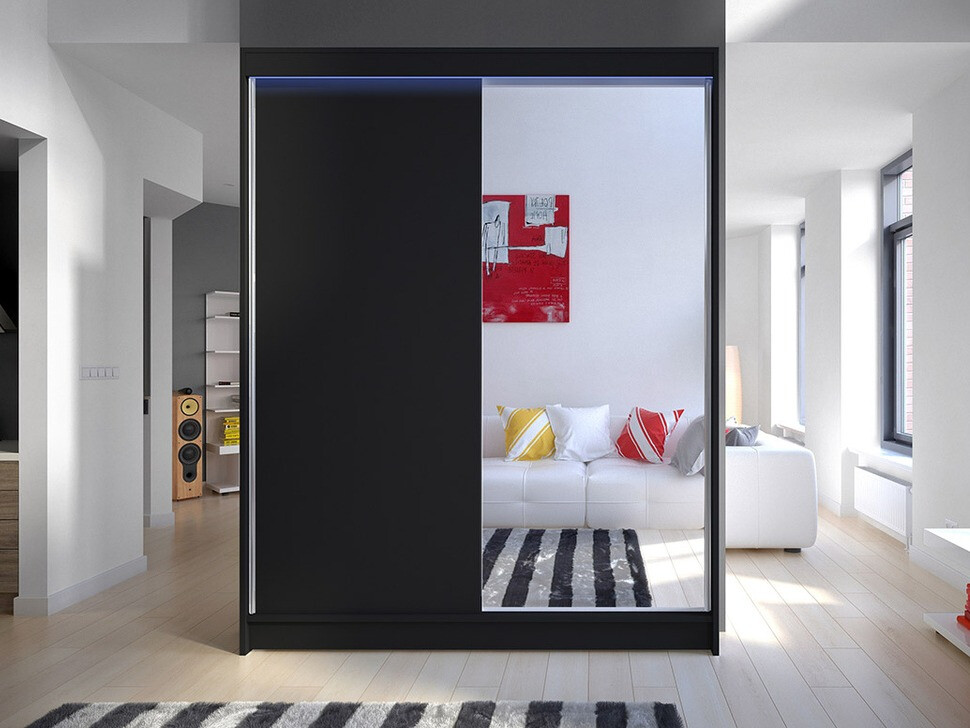 Dulap Closico Vastor I (Negru)