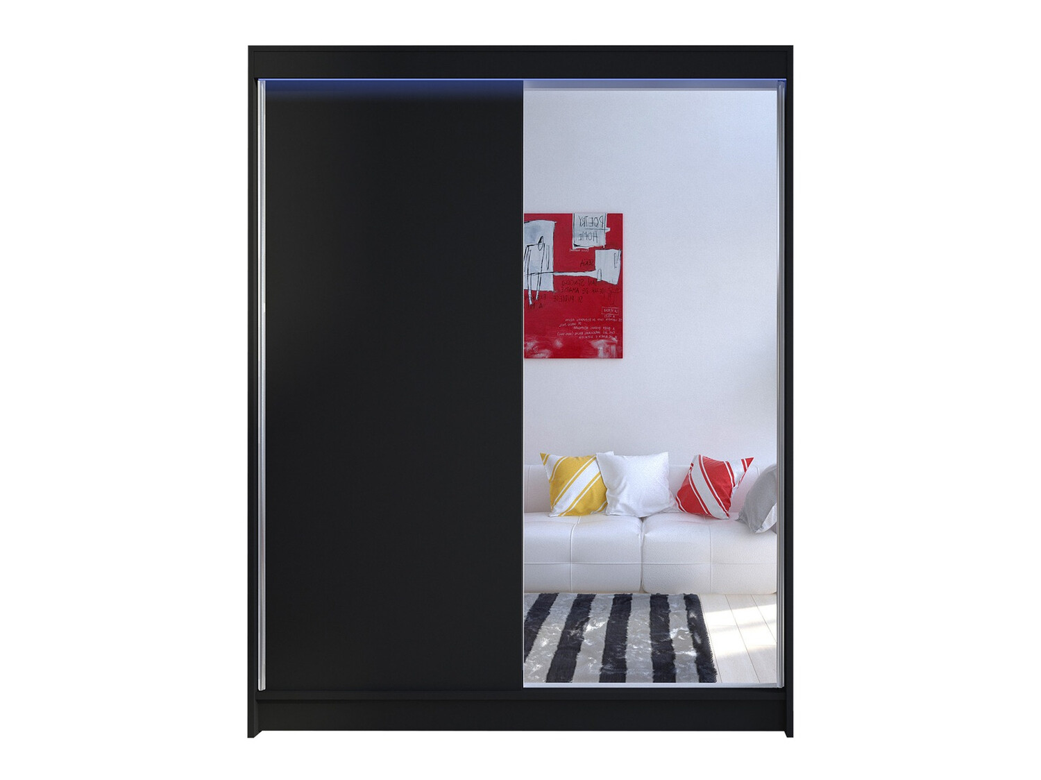 Dulap Closico Vastor I (Negru)