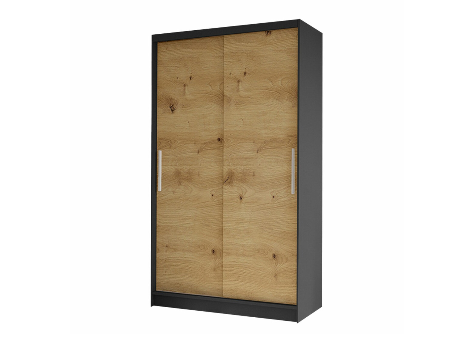 Dulap Closico Structor I (Negru + Stejar artizan)