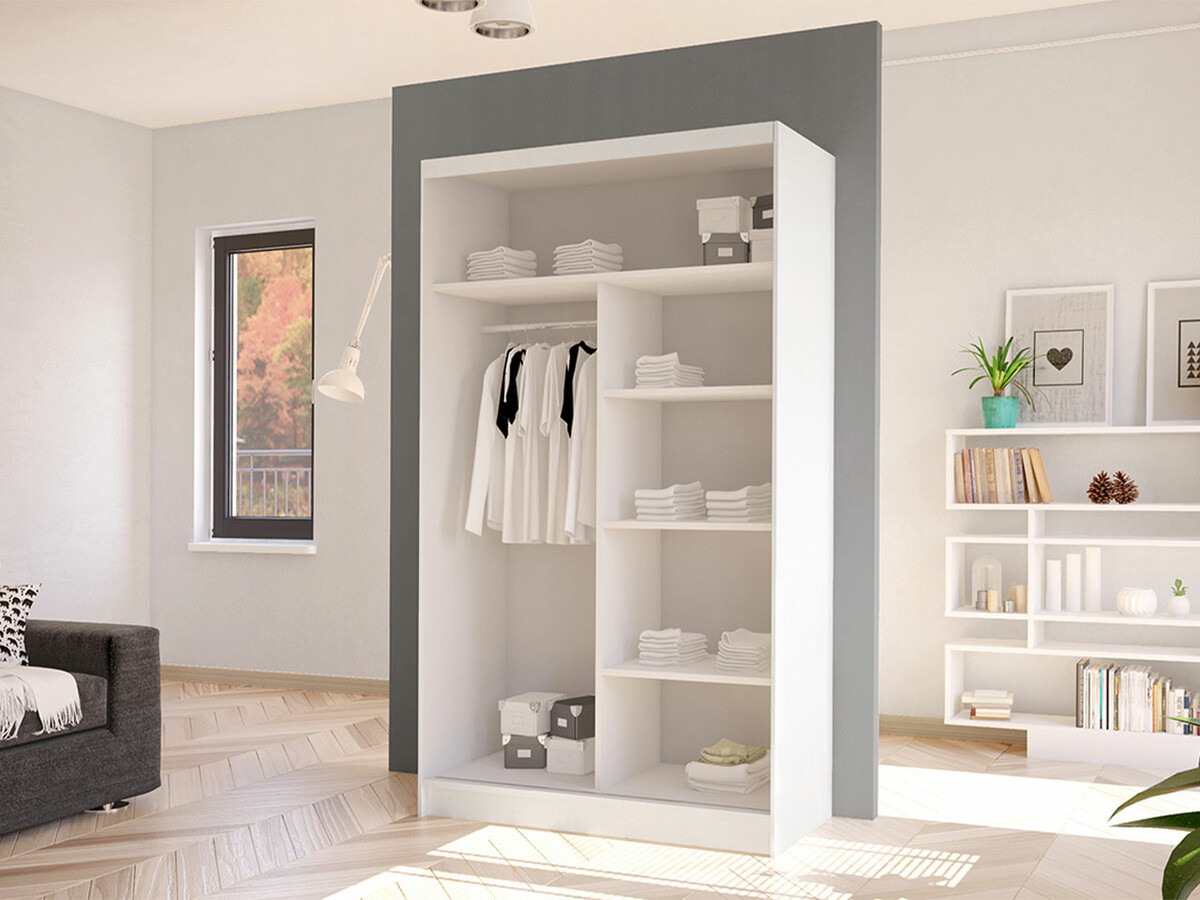 Dulap Closico Structor I (Stejar Sonoma + Alb)