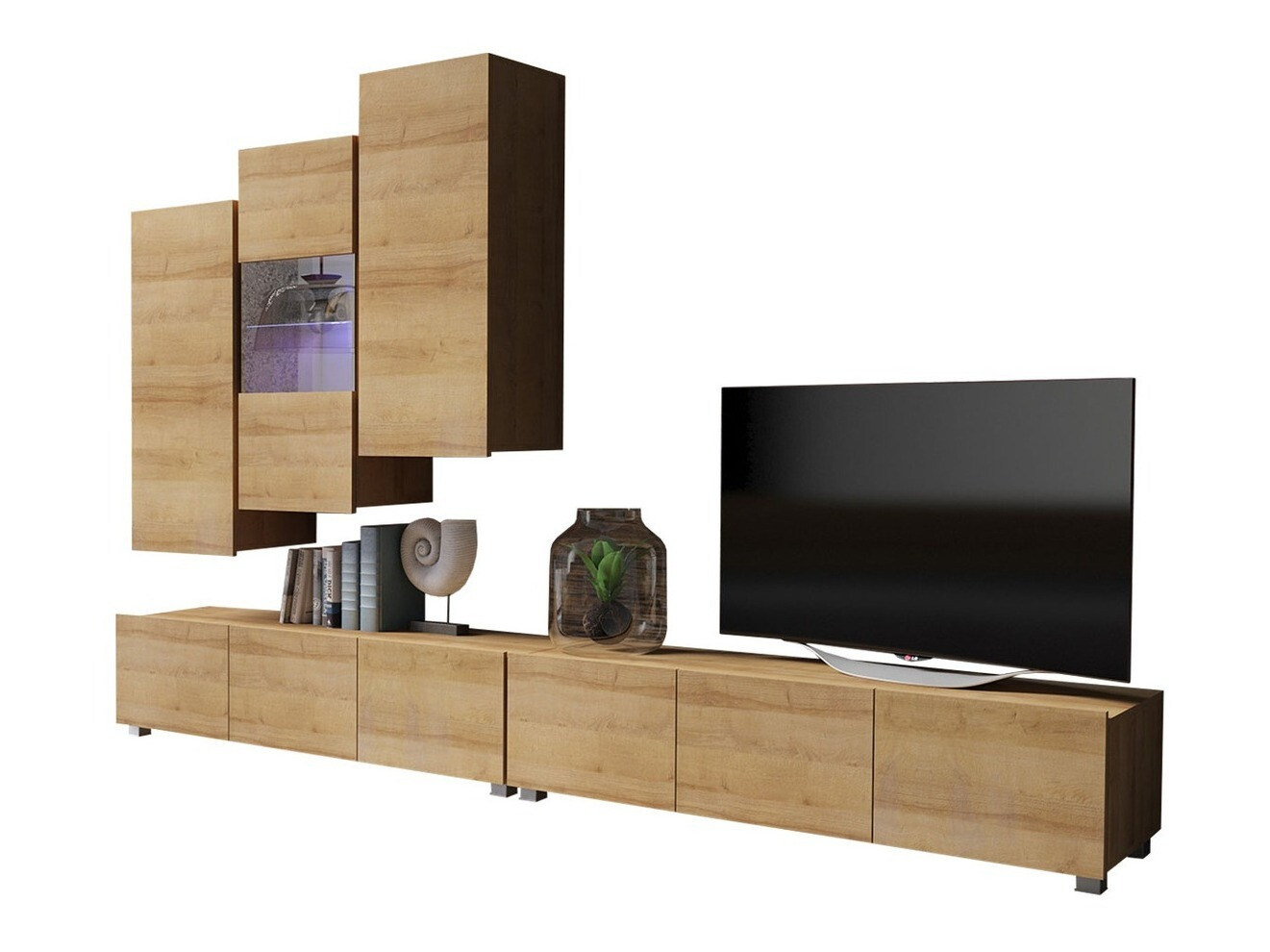 Set de living Remus XVII (Stejar auriu)