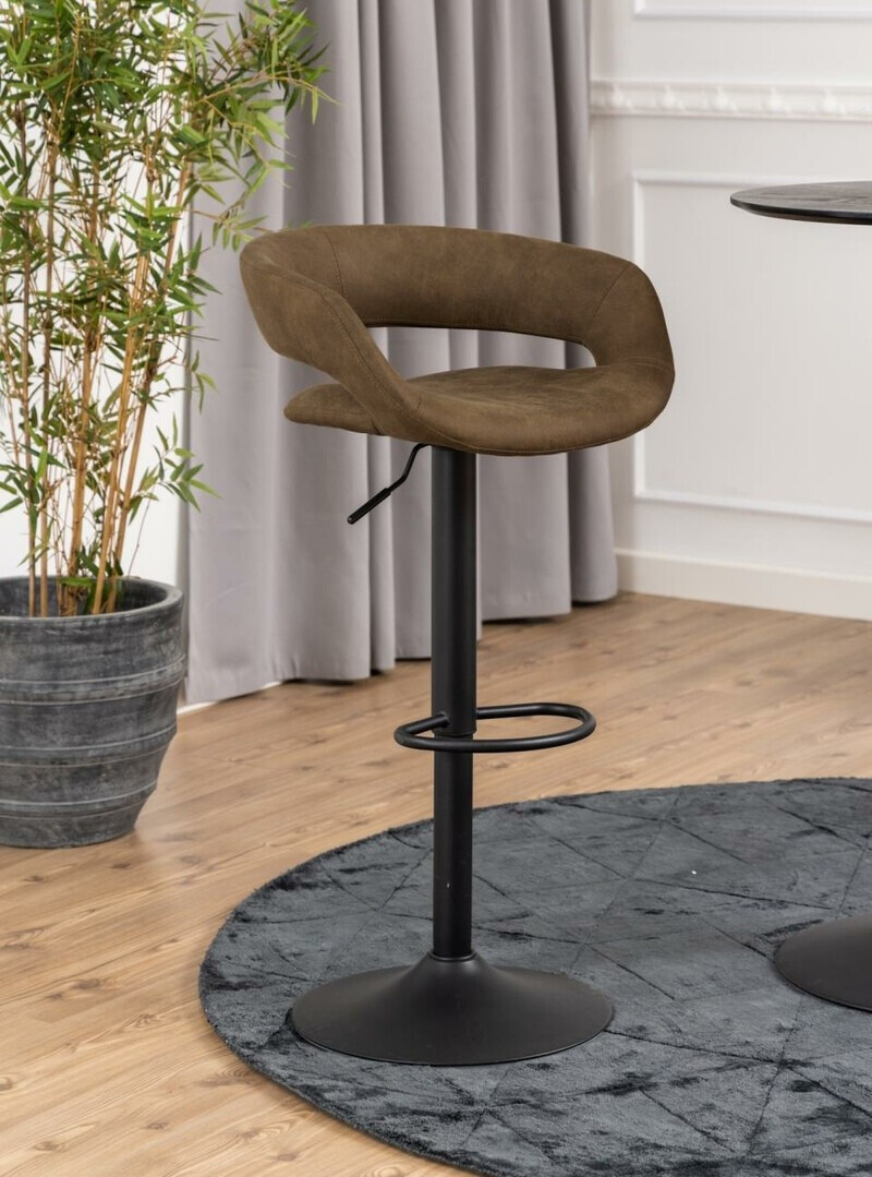 Scaun de bar Norsica 280 (Maro + Negru)