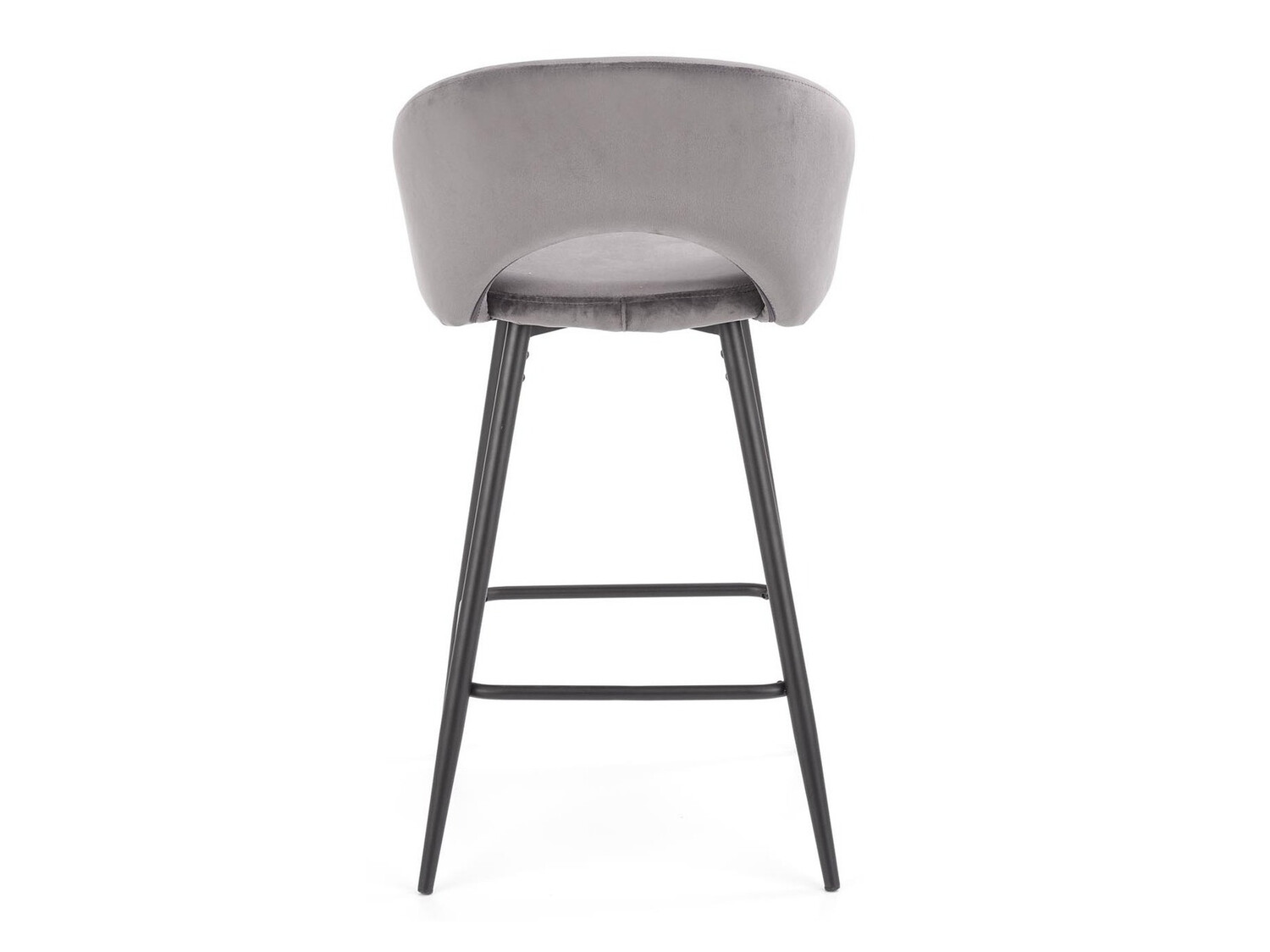 Scaun de bar Houston 881 (Gri + Negru)