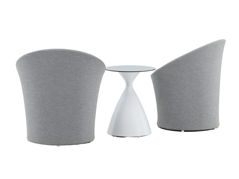 Set de balcon Dallas 3118 (Alb + Negru)