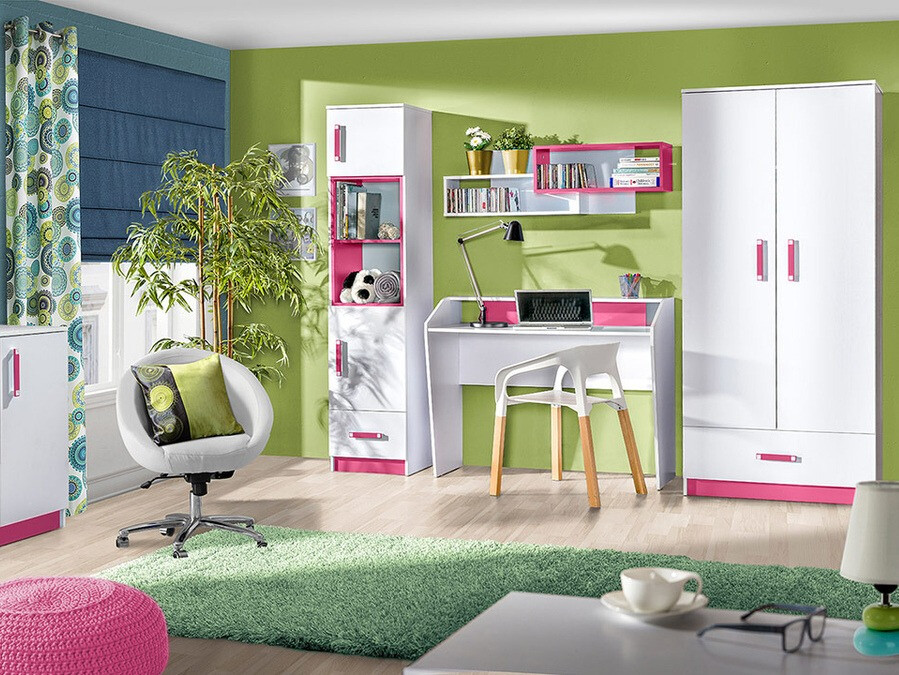 Birou Sorviru 100 (Alb + Roze)