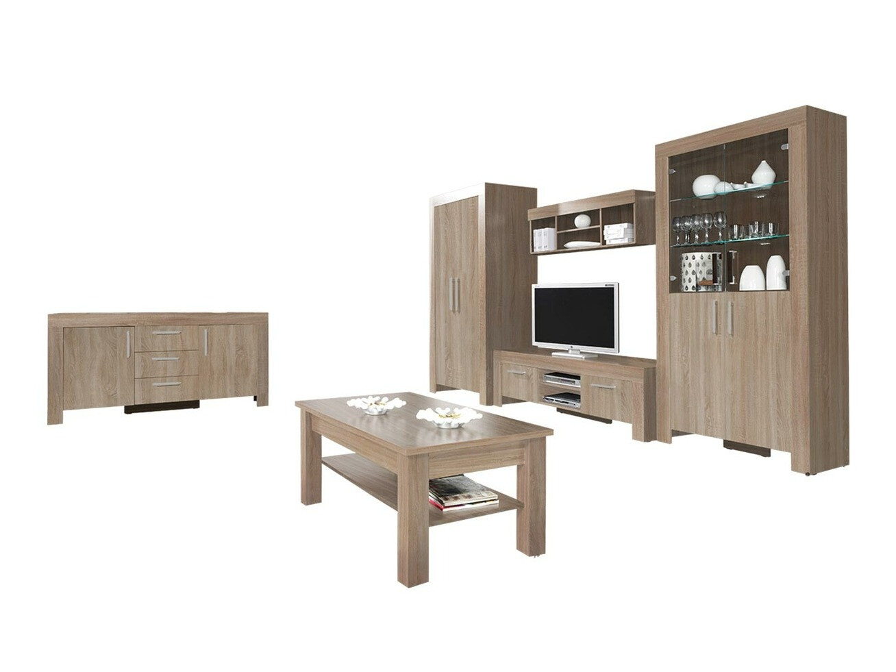 Set de living Melfeli 126 (Stejar Sonoma)