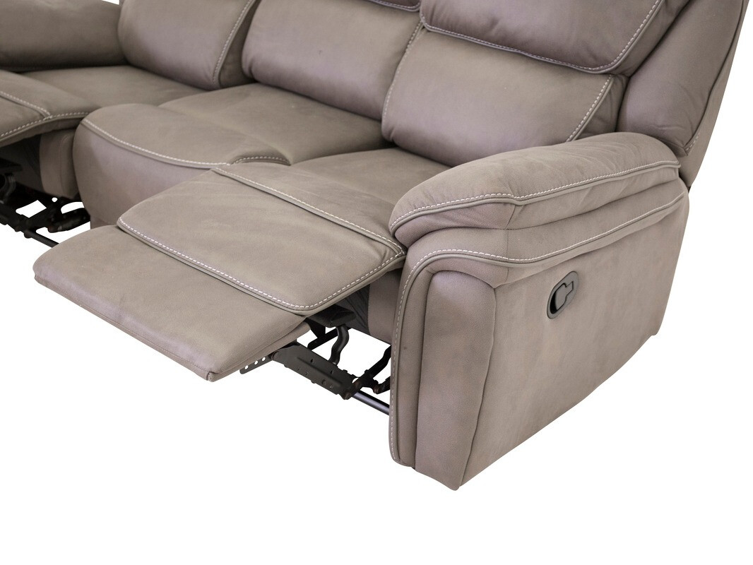 Set mobilier tapițat Dallas 4726 (Gri)