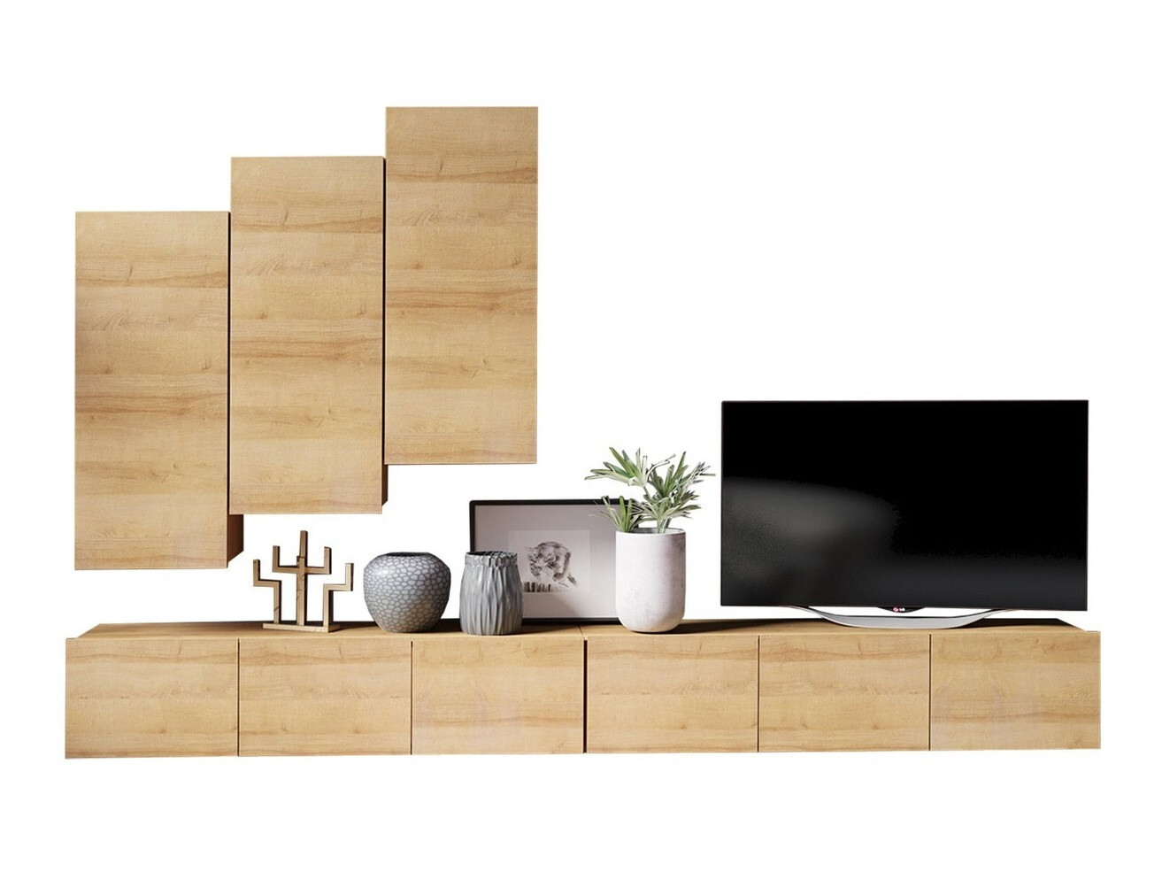 Set de living Remus XX (Stejar auriu)