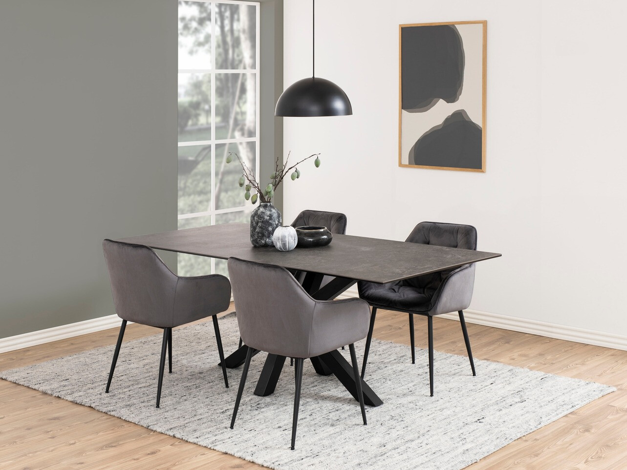 Scaun Norsica 323 (Gri inchis)