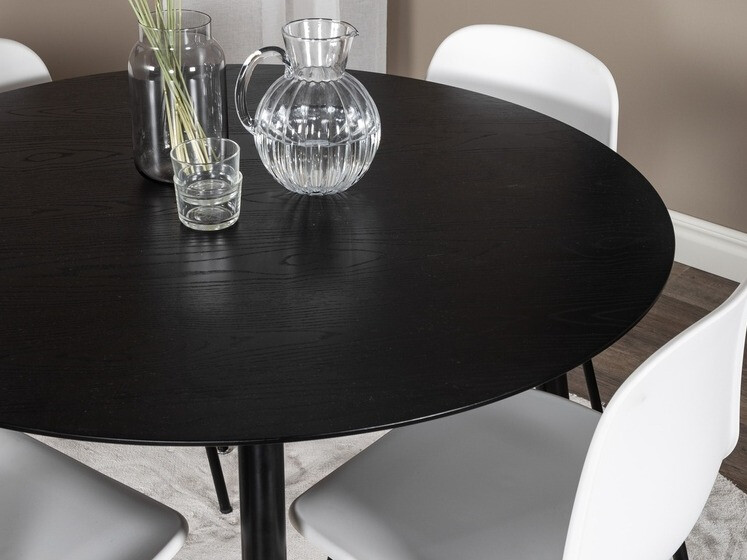 Set de mese Dallas 1622 (Alb + Negru)