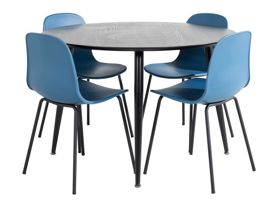 Set de mese Dallas 1622 (Albastru + Negru)