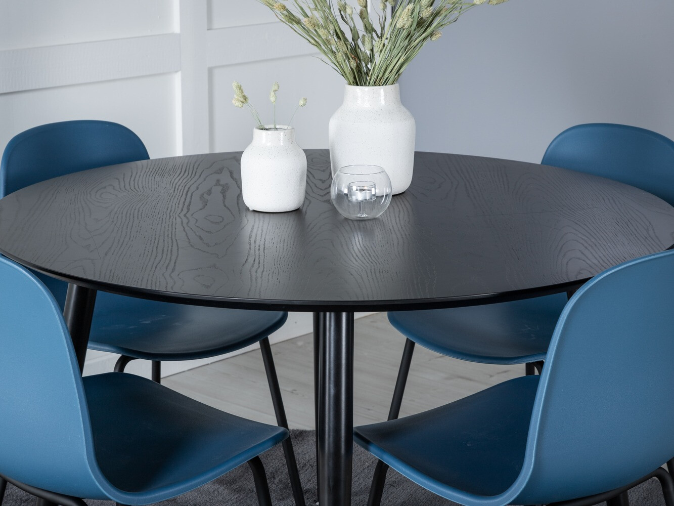 Set de mese Dallas 1622 (Albastru + Negru)