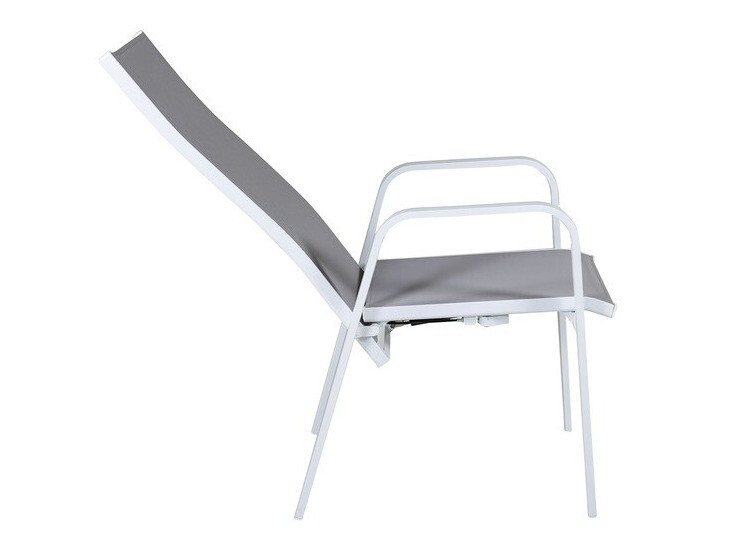 Scaun de exterior Dallas 2776 (Alb + Gri)