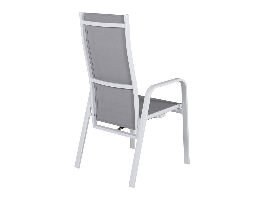 Scaun de exterior Dallas 2776 (Alb + Gri)