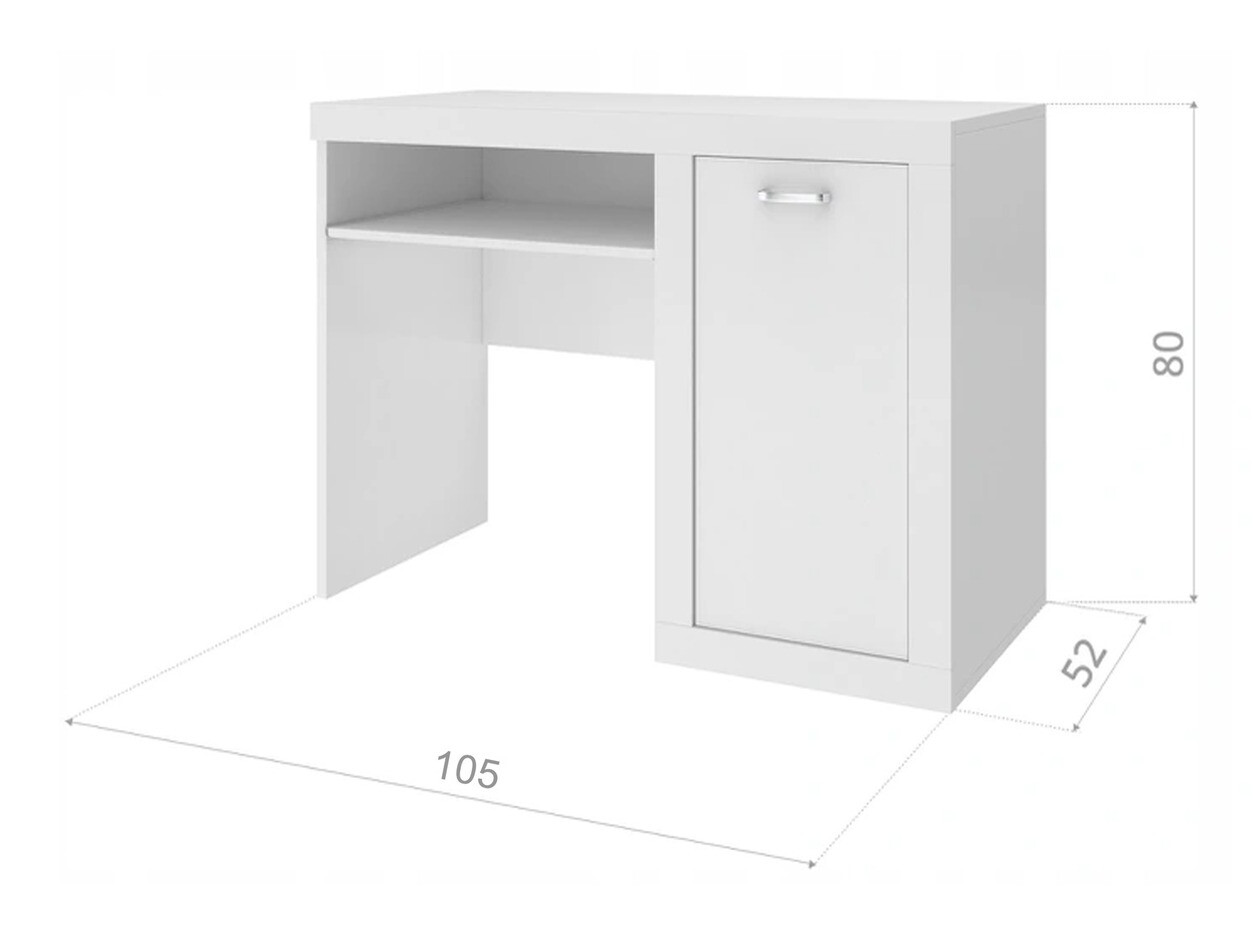 Birou Tentive 102 (Alb + Albastru)
