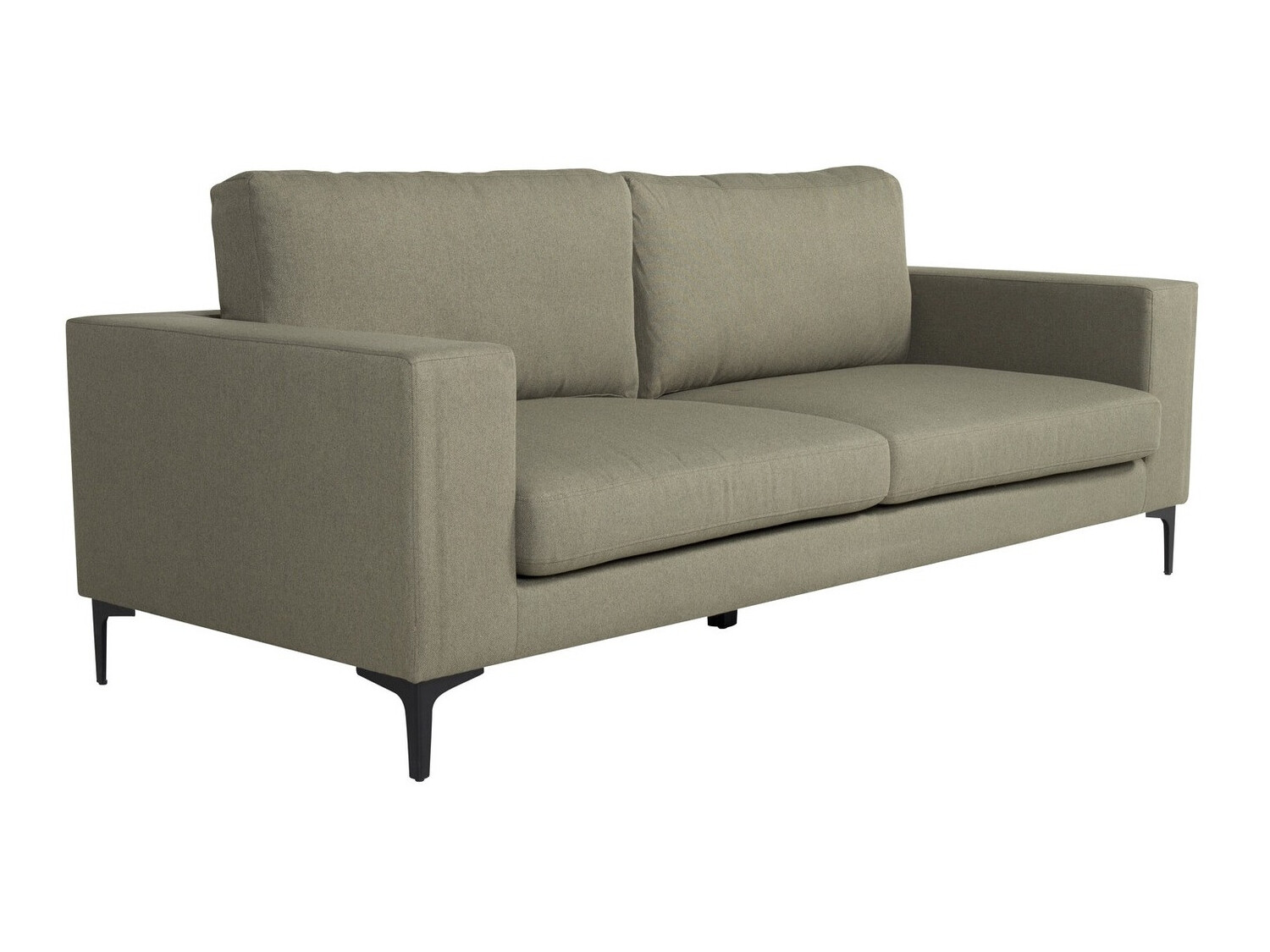 Canapea Dallas 2910 (Verde prăfuit + Negru)