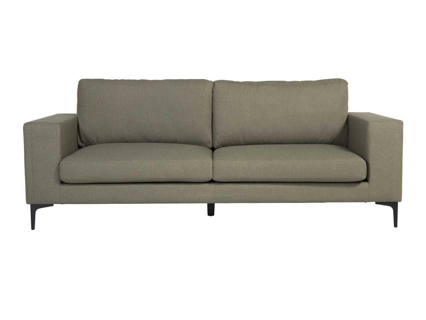 Canapea Dallas 2910 (Verde prăfuit + Negru)