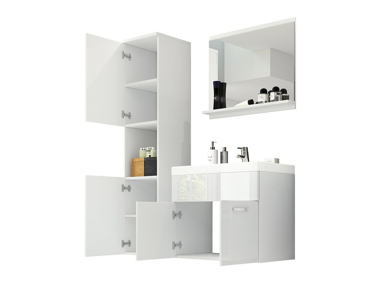 Set baie Sarasota 122 (Matera gri + Alb lucios)