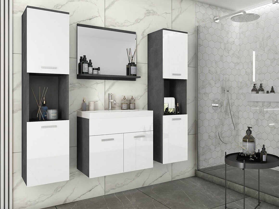 Set baie Sarasota 123 (Matera gri + Alb lucios)