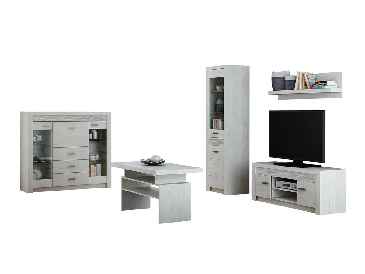 Set de living Serfeno 122 (Mestesug alb)