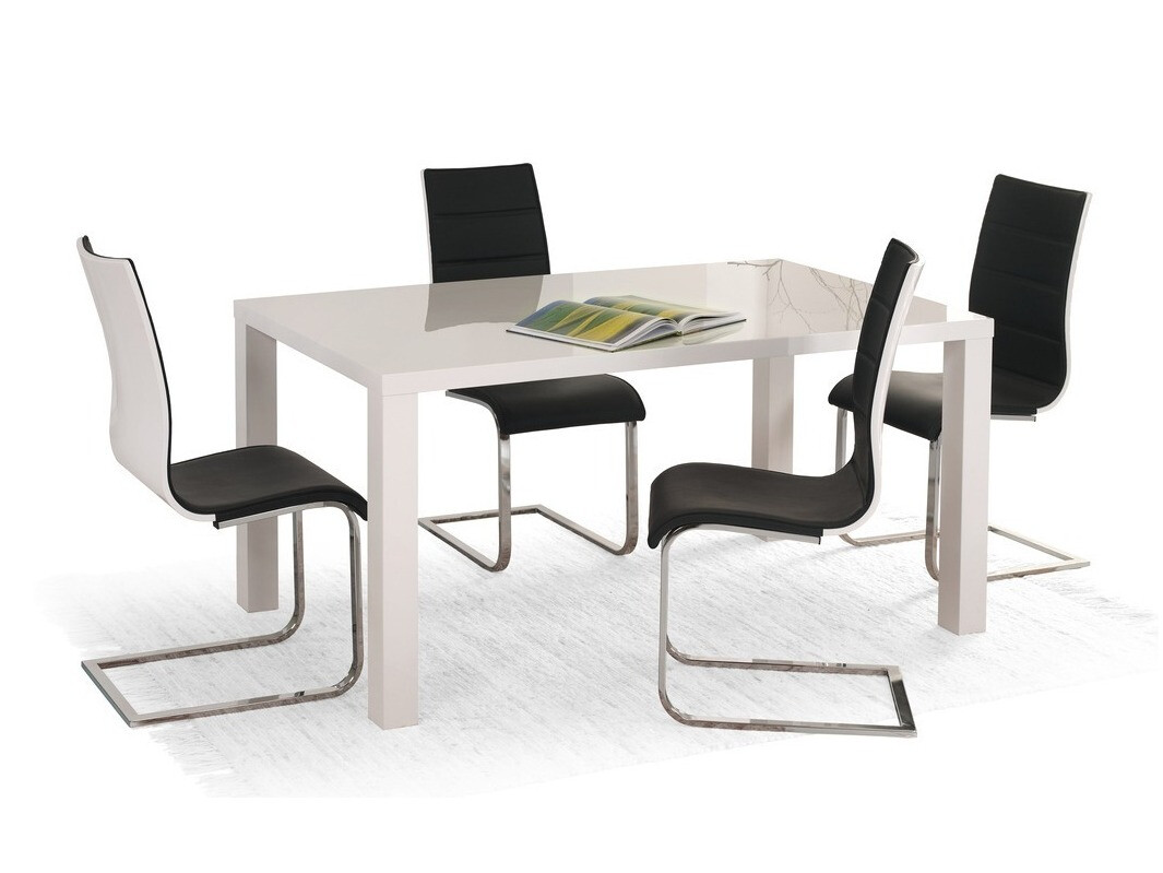 Scaun Houston 563 (Negru + Alb)