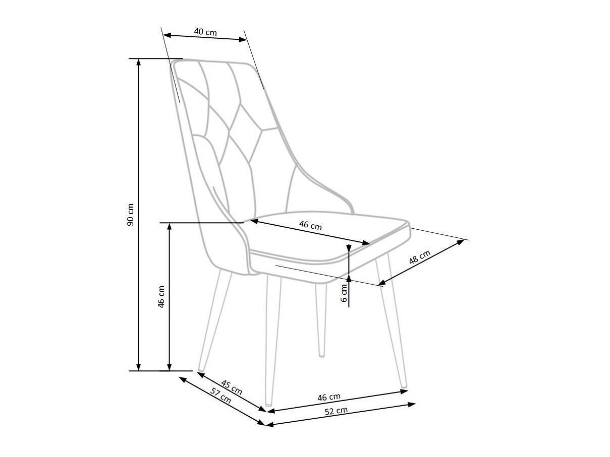 Scaun Houston 873 (Gri)