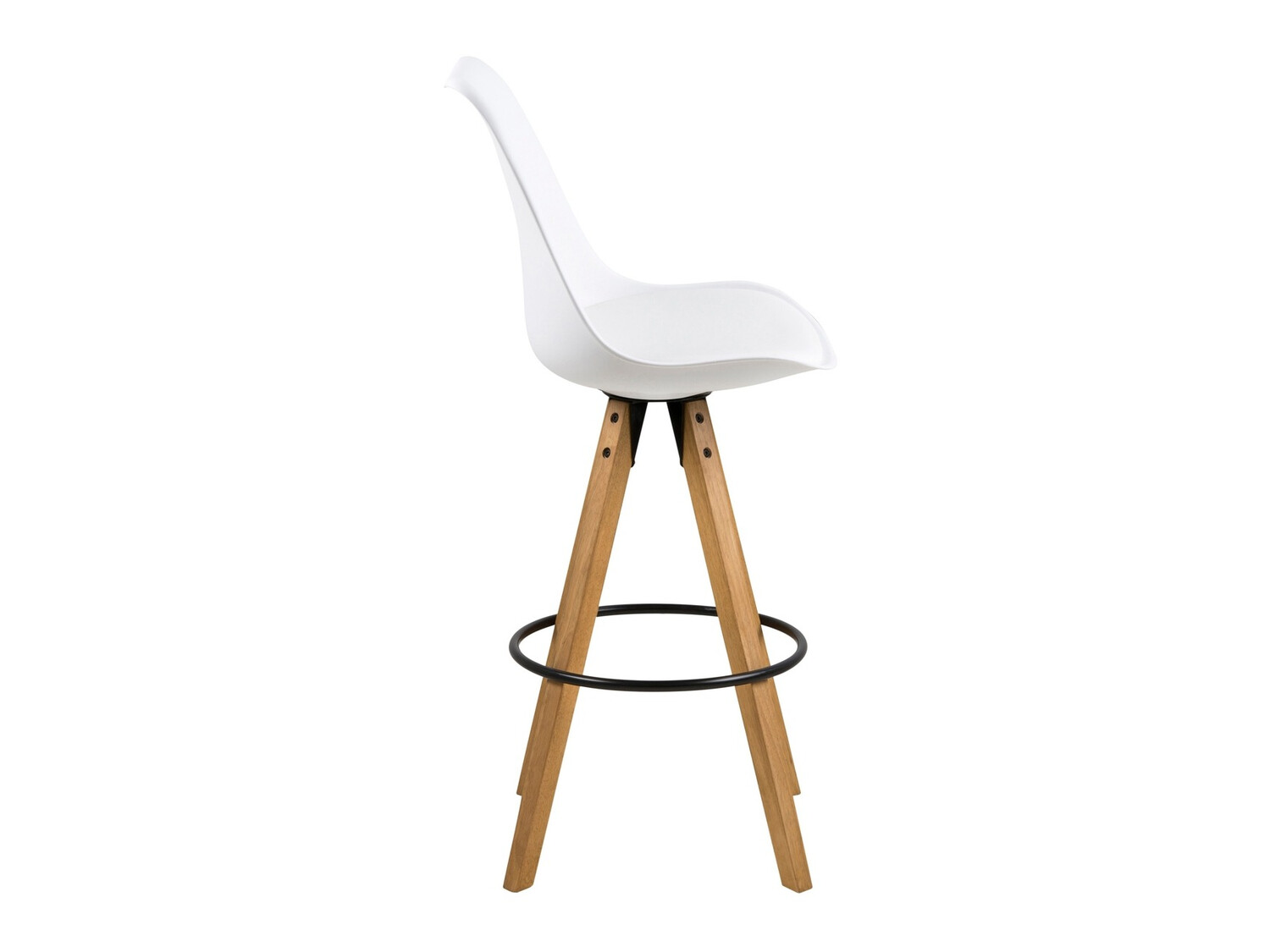 Scaun bar Norsica 158 (Alb)