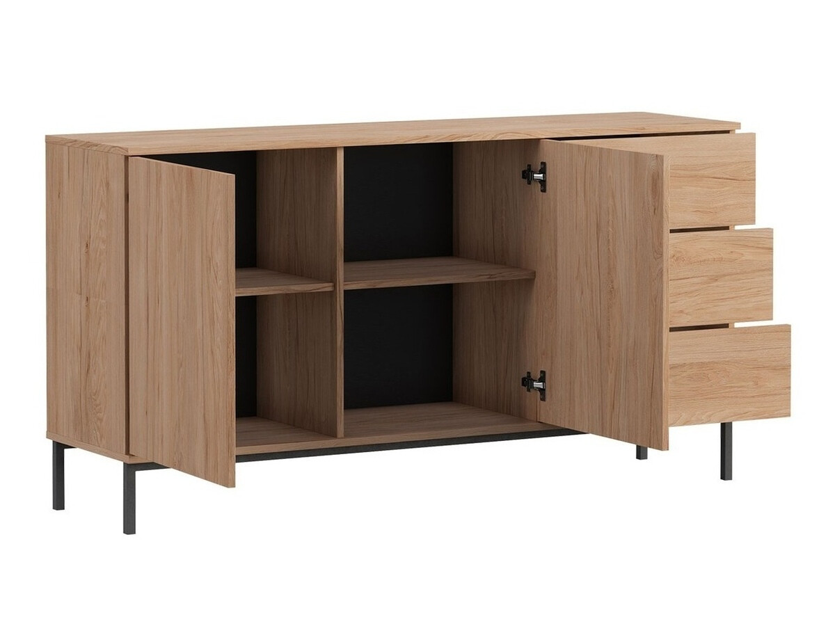 Set de living Lomsore 110 (Negru)