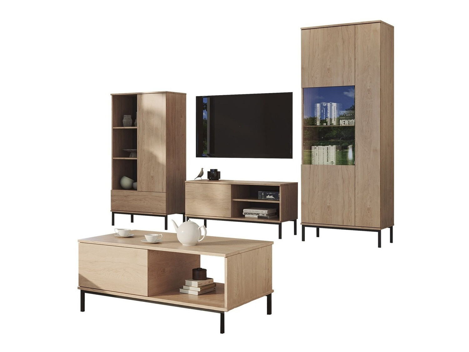 Set de living Lomsore 109 (Maro deschis)