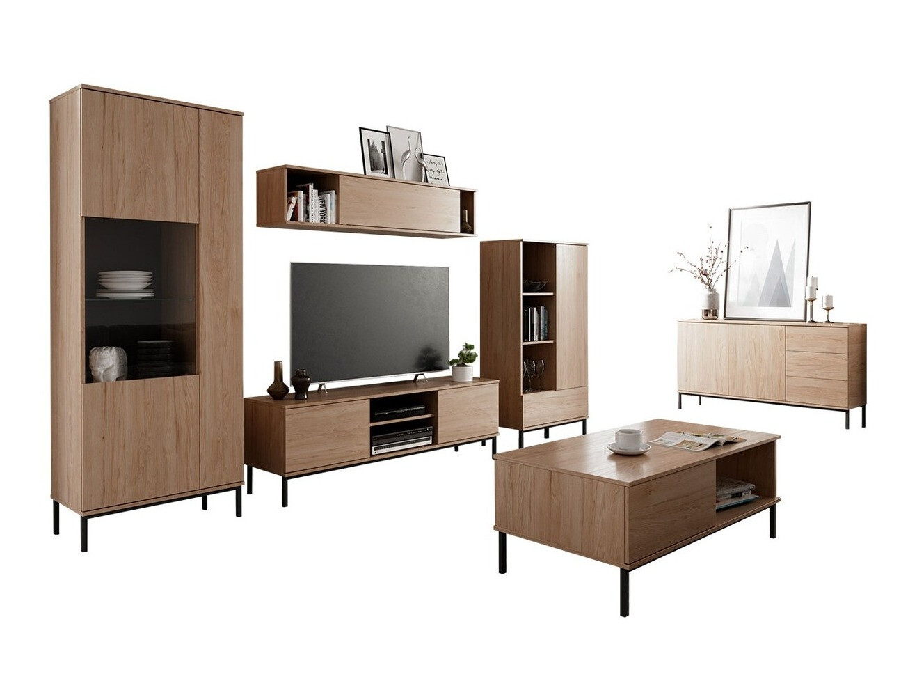 Set de living Lomsore 107 (Maro deschis)