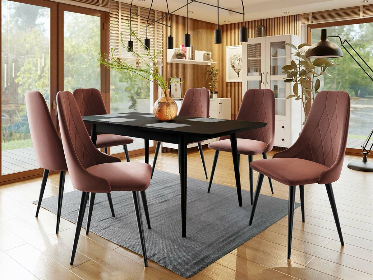 Set de mese Racine 125 (Negru)
