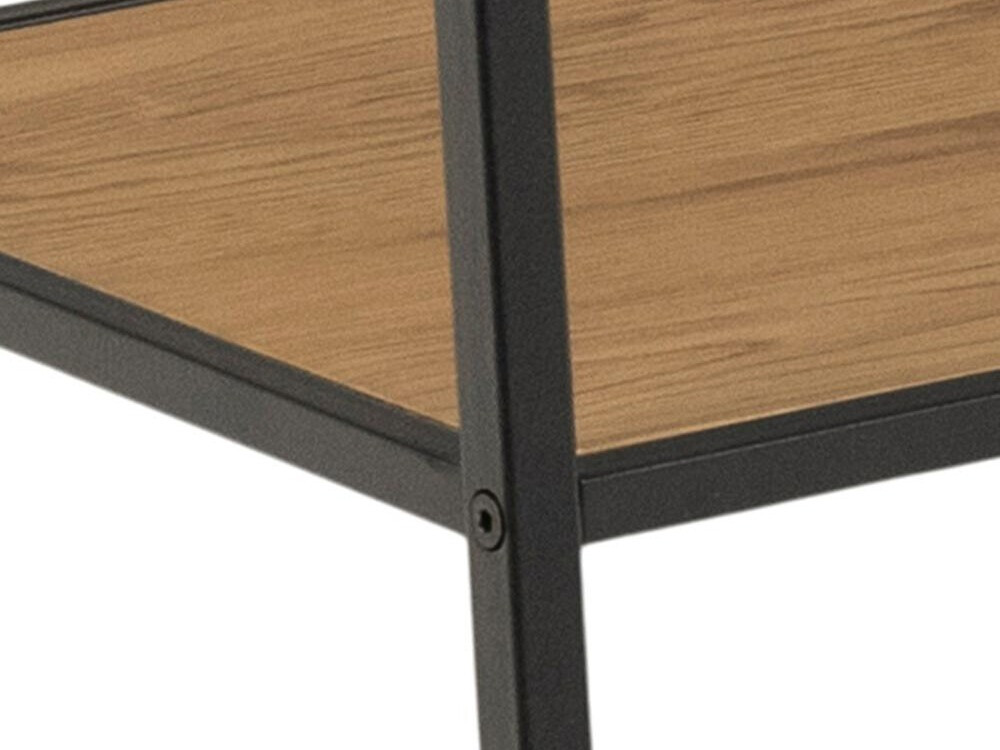 Cuier Norsica Sevferi 160 (Negru + Stejar natur)