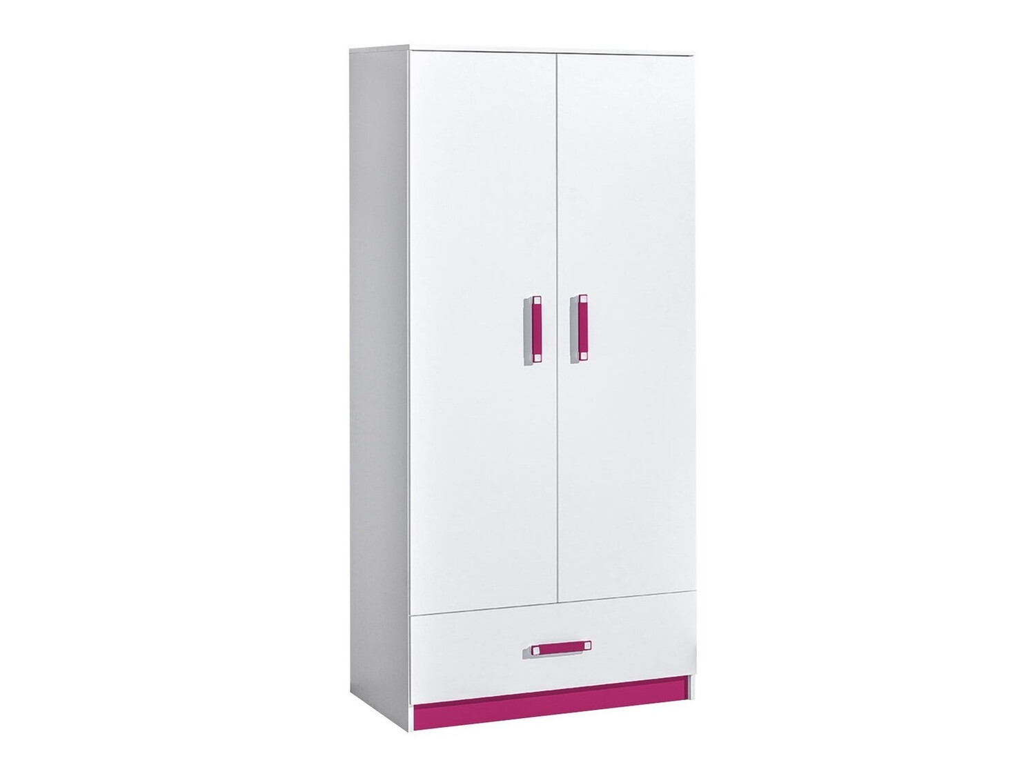 Dulap Sorviru 103 (Alb + Roze)