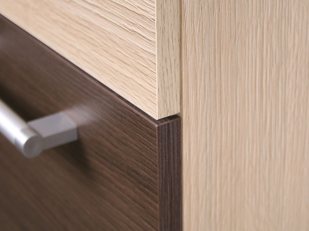 Dulap modular cu sertar și uși Mode Dark 109