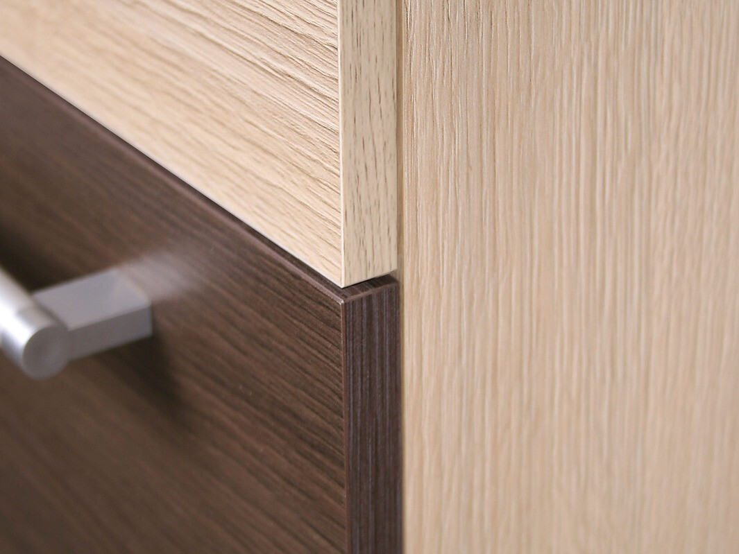 Dulap modular cu sertar și uși Mode Dark 110